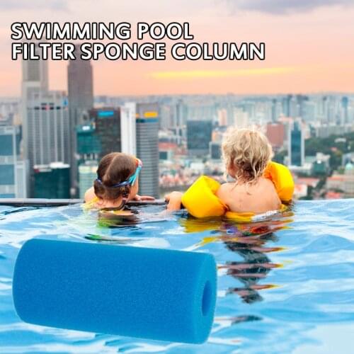 Reusable Swimming Pool Filter Sponge Column Sponge Foam Filter Swimming Pool Cleaning Tool Gadgets Accessories Sponge Column