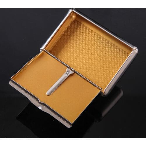 Fashion 1pcs Metal Tobacco Box Humidor With Rolling Paper Holder Storage for Fresh Herbs Rolling Tobacco Machine Container