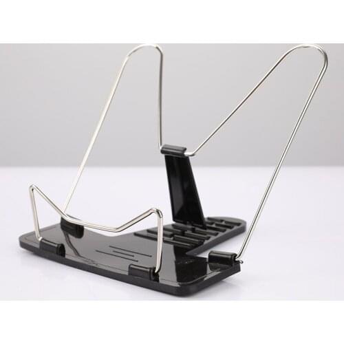 Bookends Portable Foldable Adjustable Bookend Stand Reading Book Stand Document Holder Base Reading Book Holder