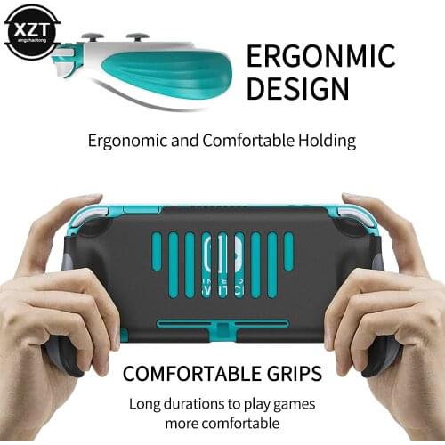 ShockProof Grip Holder For Nintendo Switch Lite Protection Cover Shell Ergonomic Handle Case For Switch Lite Game Accessaries