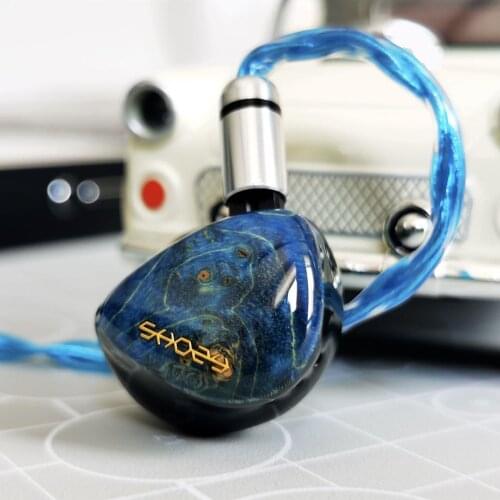 Shozy Black Hole Resin Version Detachable Audio 3.5mm 0.78mm 2Pin Earphone Monitor Wired Earphones in ear Dynamic Earbuds