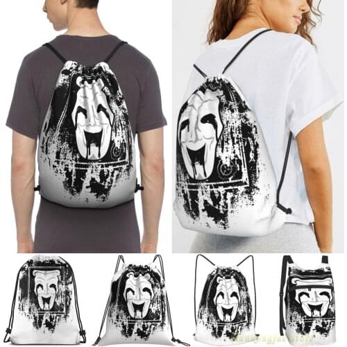 Scp-035 Possessive Mask Scp Foundation Secure Contain Protect Men Travel Sports Gym Bag Women Drawstring Bags Sackpack Backpack