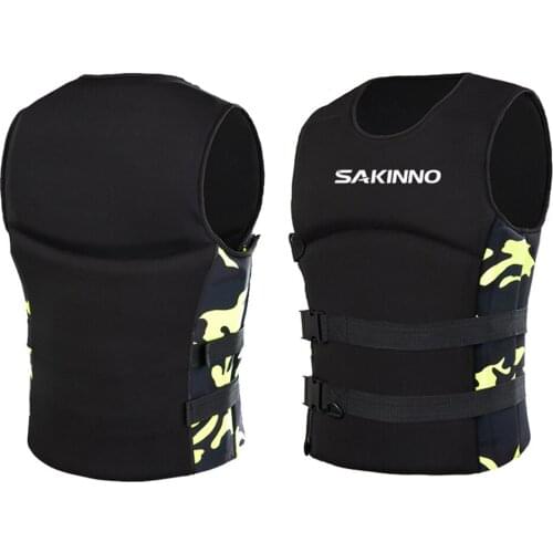 Adult Children Neoprene Life Vest Multifunctional Swimming Life Jacket Outdoor Fishing boating Emergency Safety Life Vest