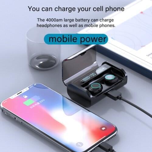 G06 TWS Wireless Headset Bluetooth 5.0 Hifi Earbuds Noise Canceling Earphones High-end Speakers Strong Bass high quality