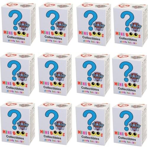 Ty Mini Boos Random 12pcs/Set Toys Unicorn Penguin Owl Leopard Cat Dog Collectible Toys