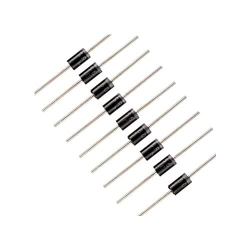 XFCZMG 100PCS SR560 (SB560) Schottky Barrier Rectifier Diodes 5A 60V DO-201AD 5 Amp 60 Volt Axial Diodes(Pack of 100Pcs)