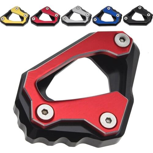 Side Stand Enlarge Extension Support Pad Protection Enlarge Kickstand For Yamaha MT-10 FZ 10 2016-2017 Motorbike Aluminum Alloy