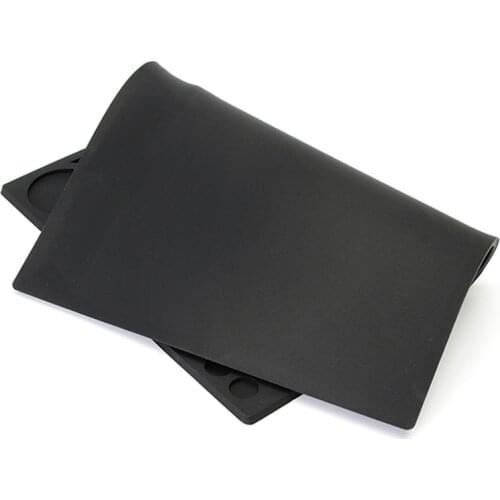 Black Heat Resistant Silicone Pad Desk Mat Soldering Pad Platform Durable Heat BGA Soldering Repair Station one Sizes