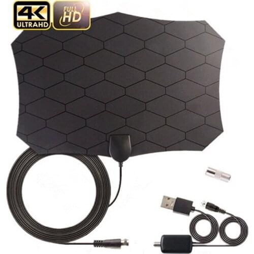 Digital HDTV Antenna with Amplifier Signal Booster Radius Fox DVB-T2 Indoor satellite grid Digital TV Aerial