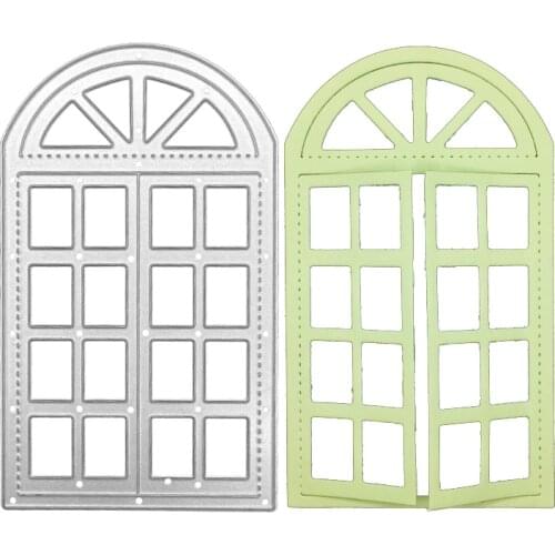 Julyarts Window Metal Die Cut Craft Cutting Dies Card Making Stencil For DIY Scrapbook Paper Album for Handwork Creative New Die