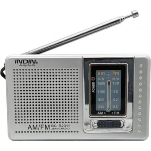 Pocket Mini Wide Reception Telescopic Antenna BC-R2011 World FM Receiver Easy to Carry Portable AM Radio for Entertainment