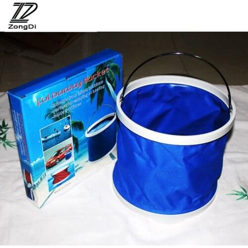 ZD Car styling wash supplies Storage bucket for Volvo Toyota Renault Chevrolet cruze Opel astra h Nissan qashqai Peugeot 307 308