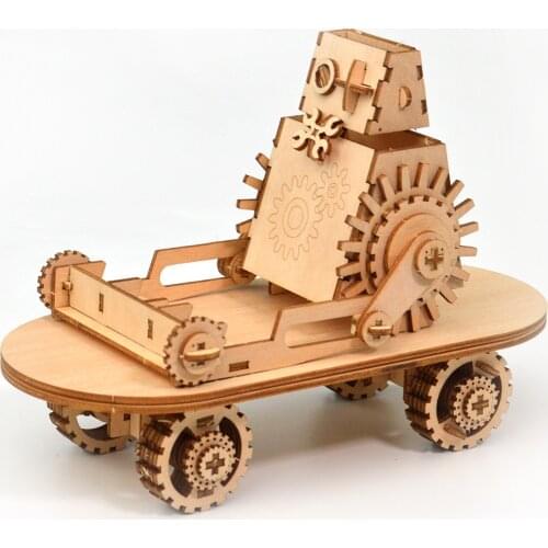 Laser Cutting DIY 3D Wooden Puzzle Toy Assembly Model Wood Craft Kits Desk Decoration Christmas Stocking for Phone Pen Holder