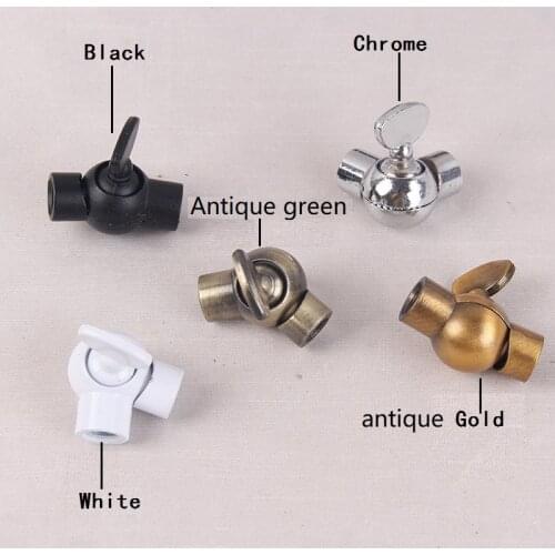 M10 Universal Head 90 degrees Rotation 10mm Female Thread Tube for Chandelier Corridor/Porch/Bar Lamp diy