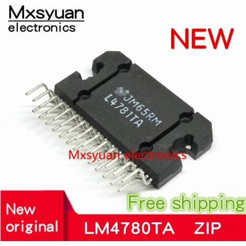 1pcs~5pcs/LOT L4781TA LM4781TA ZIP New original dual channel audio amplifier