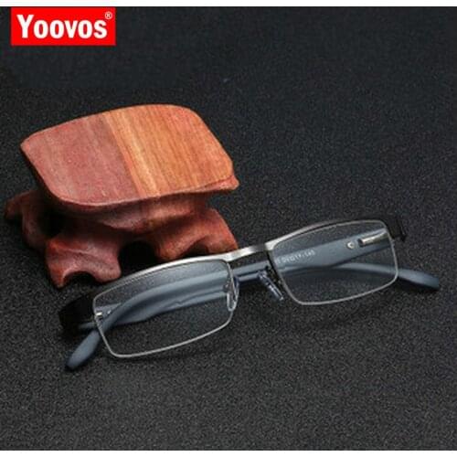 Yoovos Blue Light Reading Glasses 2021 Square Vintage Glasse Women Clear Lens Eyeglasses Vintage Okulary Optical Spectacle Frame