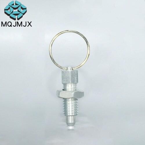 Galvanized Spring Plunger Pin Indexing Plungers with Pull Ring M6 M8 M10 M16