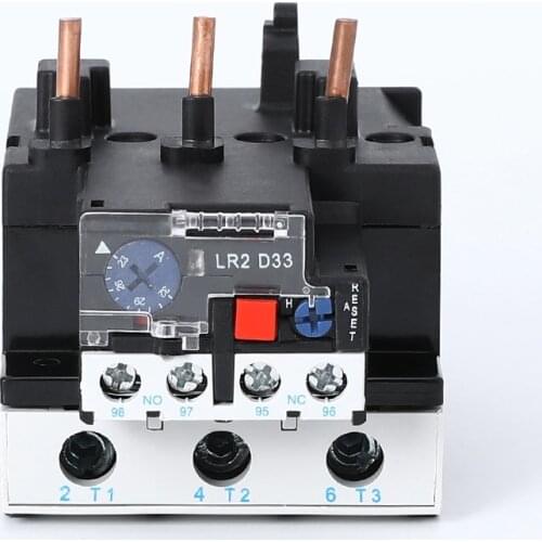 JR28-93 Electric Thermal Overload Relay 93A 80A 70A 65A 3P LR2D33 Thermal Protector 1NO 1NC