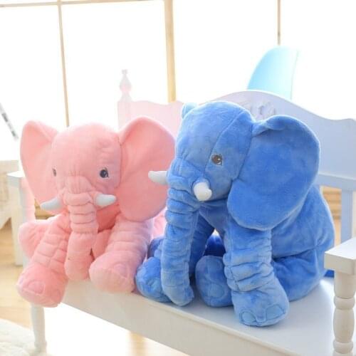 Special Offer Elephant Plush Stuffed Toy Office Lunch Break Soft and Comfortable Pillow Cushion To Accompany The Baby To Sleep