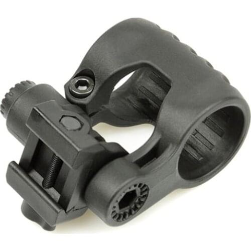 Tactical Adjustable Light Scope Torch Mount Airsoft 25mm Diameter With 20mm Rails