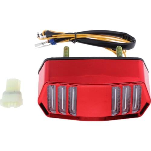 1 Piece Motorcycle Universal LED Brake Tail Light Turn Signal Light For Honda Grom MSX125, CBR650F, CTX700, CTX700N, YG-125