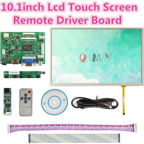 Free shipping 10.1 Ips Voor Raspberry Pi Monitor 1280*800 Tft EJ101IA-01G Hd Lcd Touch Screen Remote Driver Board HDMI 2AV VGA