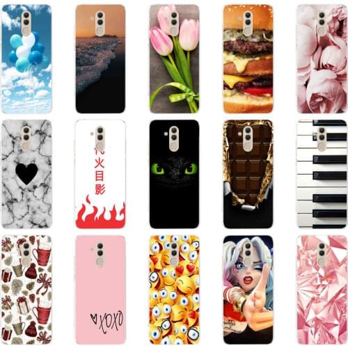 For Huawei Mate 20 Lite Case Cover Soft Silicone Back Cover TPU Case for Huawei Mate 20 Lite 20Lite SNE-LX1 Phone Cases