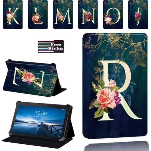 Flower Pattern Tablet Case for Lenovo Tab E7 / E8 / E10 Ultra Slim PU Leather Tablet Shell Cover Case
