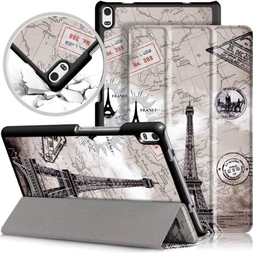 For Lenovo Tab 4 8 Plus TB-8704x PU Leather Case Lenovo Tab4 8 Plus TB-8704F TB-8704N 8.0" Tablet PC Case