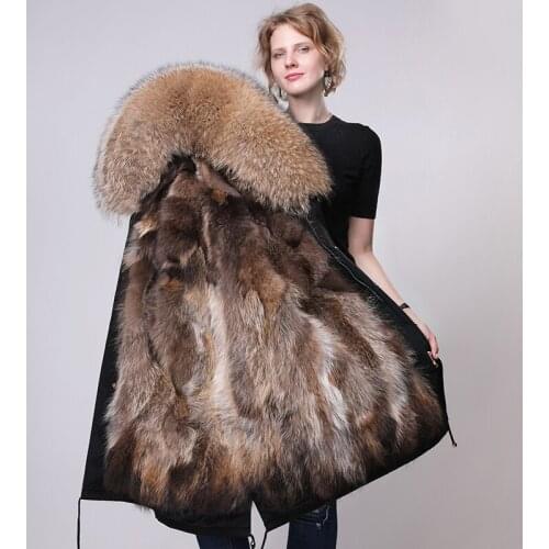 Fashionable women and natural fur coats, jackets, coats and fur coats