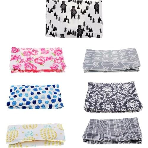 Infant Diaper Changing Table Pad Cover Cradle Sheet for Baby Girls Boys