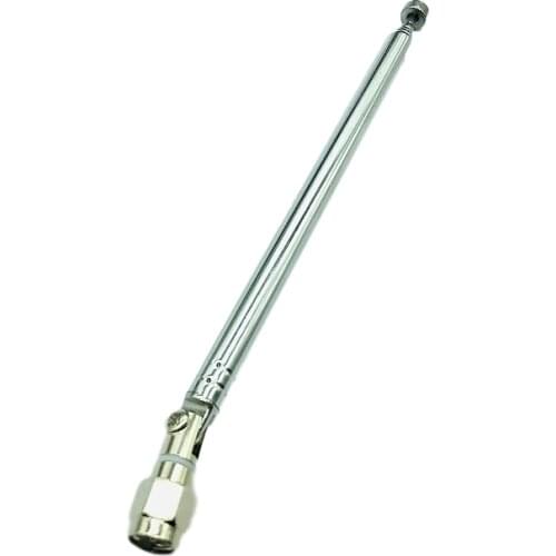 SMA Male Connector Telescopic Aerial Antenna TV Radio DAB AM/FM UNBAL 5 Section 5265-5