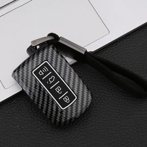 Carbon fiber Silicone Car Remote Key Cover Case For Toyota Camry Corolla RAV4 Land Cruiser Avalon Auris Verso Accessories