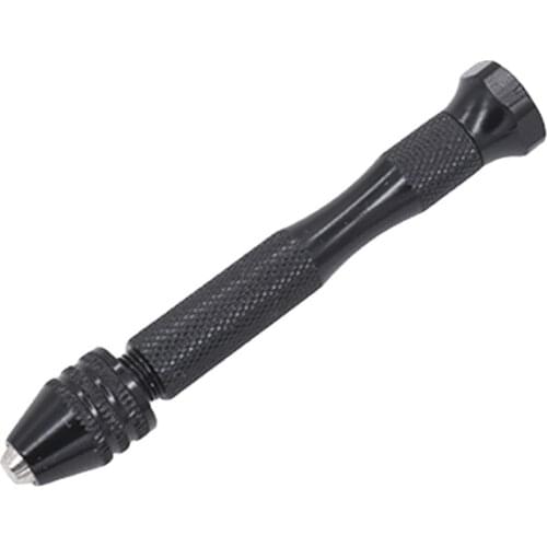 0.3-3.4mm Black Hand Toy Drill Bit Rudraksha Crafts Model DIY Drilling Tool Manual Drilling Bit