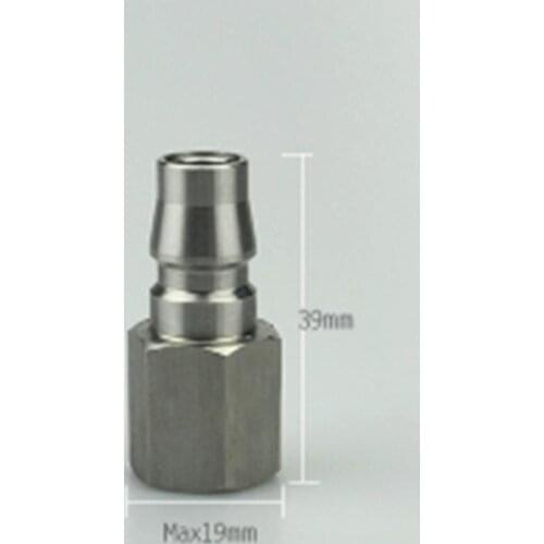 1/4" BSP Female x Plug Pneumatic C Type Fittings Quick Release Connector For Air Compressor