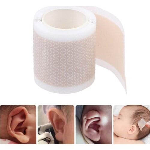 1 Roll Ear Aesthetic Corrector Silicone Tape Child Infant Baby Ear Correction Soft Tape (50 x 4cm) Personal Health Care Ear Care
