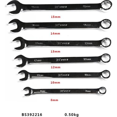 6pcs/set Flexible Head Wrench Handle kit Multifunction Tools set Combination Tool Wrench Spanner Set Repair Hand Tools