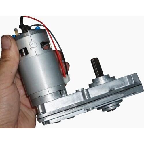 7Z font High torque DC gear motor 12V24V30V Low speed High torque Forward and reverse Adjustable speed