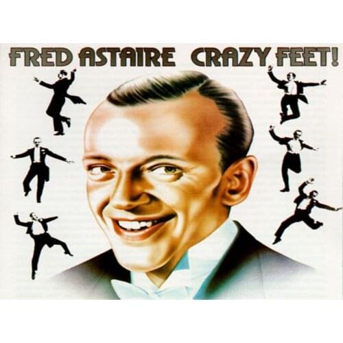 5d spuare&roud Fred Astaire 5d Diamond Embroidery Needlework DIY Diamond Painting Cross Stitch Pictures By Numbers Home Decor