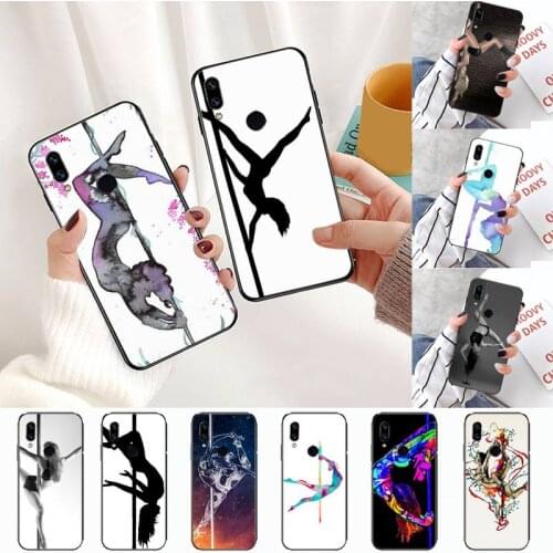 Pole dance Fitness Phone Case For Xiaomi Redmi 4x 5 plus 6A 7 7A 8 mi8 8lite 9 note 4 5 7 8 pro