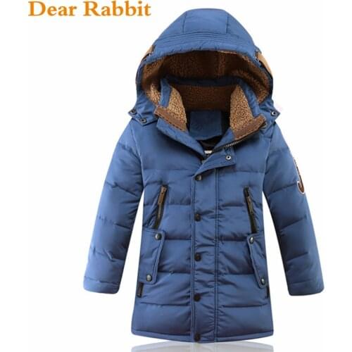 -30 Degree Children kids Winter Duck Down Jacket Padded Children Clothing 2020 Big Boys clothes Warm Coat Thickening Outerwear