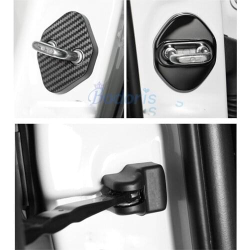 For Toyota RAV4 2014 2015 2016 2017 2018 2019 2020 Waterproof Door Lock Protector Buckle Anti-Rust Stop Rust Car Accessories