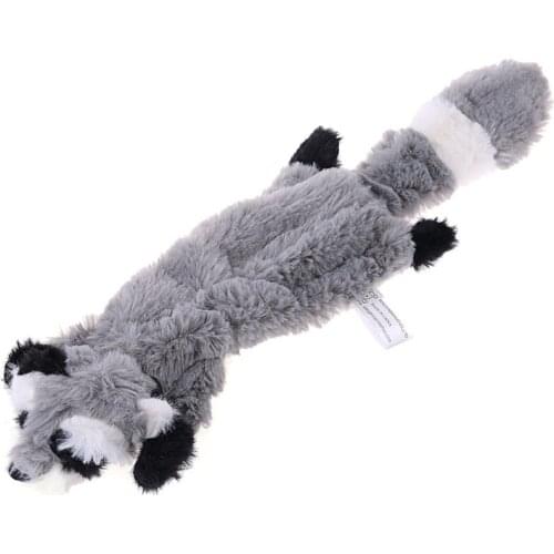 No-filled Dog Sound Toy with Humming Plush Pet Simulation Animal Dogs Bite Molar Chew Toys Dog Puppy Squeak Toys C42