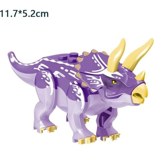 Jurassic Dinosaur Building Blocks Toys Park Compatible Major Brand Gifts Simulation Animal Rex Raptor