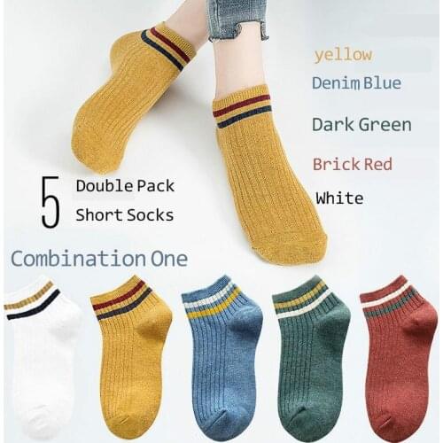 Shallow boat Socks candy colored woman socks Spring Autumn deodorant thin womens short cotton socks
