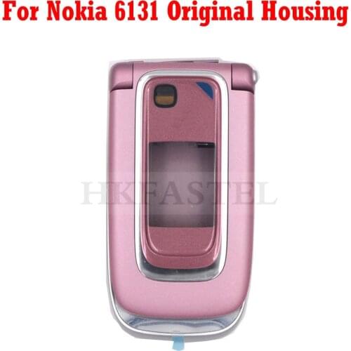 New Original housing For Nokia 6131 Full Complete Mobile Phone Housing Cover Case Without Keyboard No Keypad