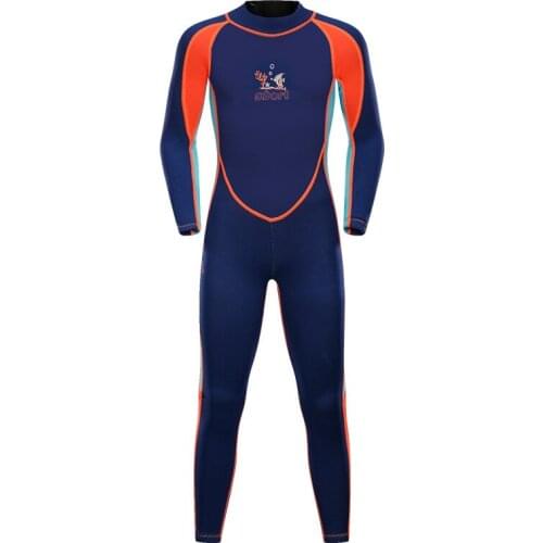 Full Wetsuits Thermal Suit Long Sleeves 2mm Neoprene Youth Kids Toddler Diving Swimming Snorkeling Surfing Scuba Warm Swimwear