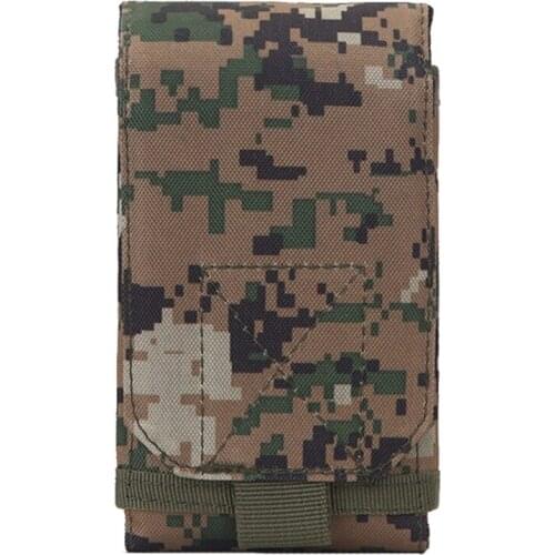 U7EF Belt Pouch Waist Fanny Bag Military Phone Case Phone Bag Moll Cellphone Pouch Outdoor for Camping Shooting Hunting