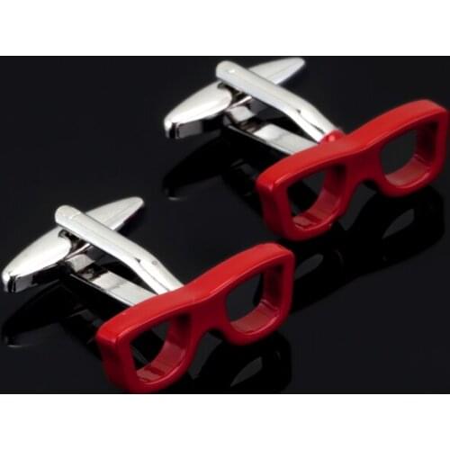 Luxury Fashion cufflinks for mens Brand cuff buttons Stainless Steel Enamel cuff links High Quality abotoaduras Jewelry