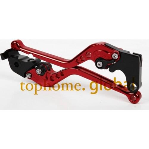 Regular Size CNC Brake Clutch Levers For Honda ST1300 ST1300A 2003-2007 Red Long 2004 2005 2006